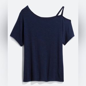 Kaileigh One Shoulder Knit T-Shirt